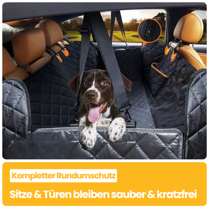 Hundesitzbezug fürs Auto – 100% wasserdicht, kratzfest & mit Sichtfenster