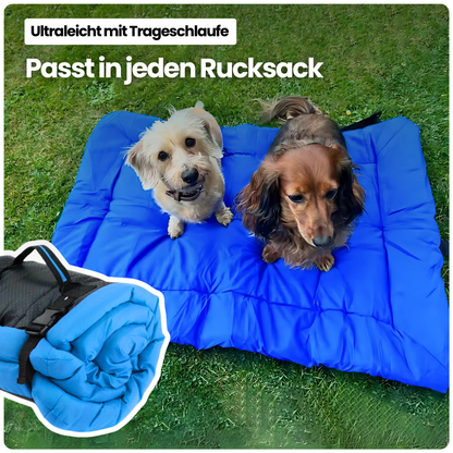 Reisebett für Hunde – Rollbar, wasserfest & bequem für unterwegs