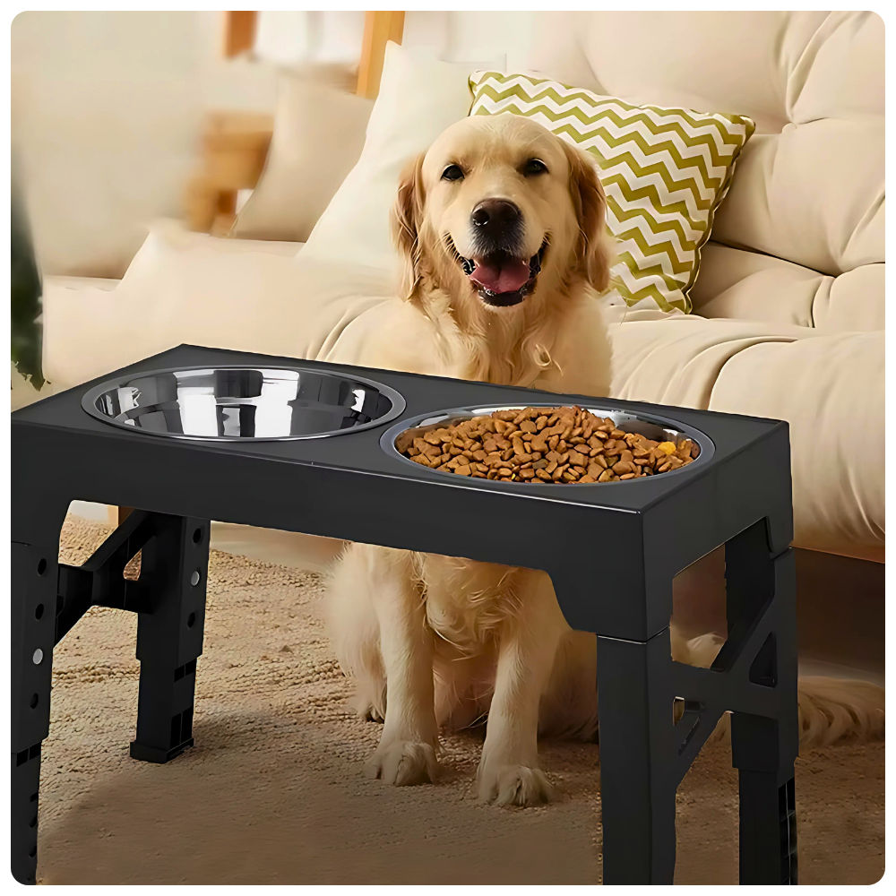 Höhenverstellbarer Hundenapf – idealer für große und kleine Hunde