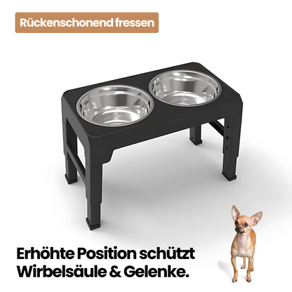 Höhenverstellbarer Hundenapf – idealer für große und kleine Hunde