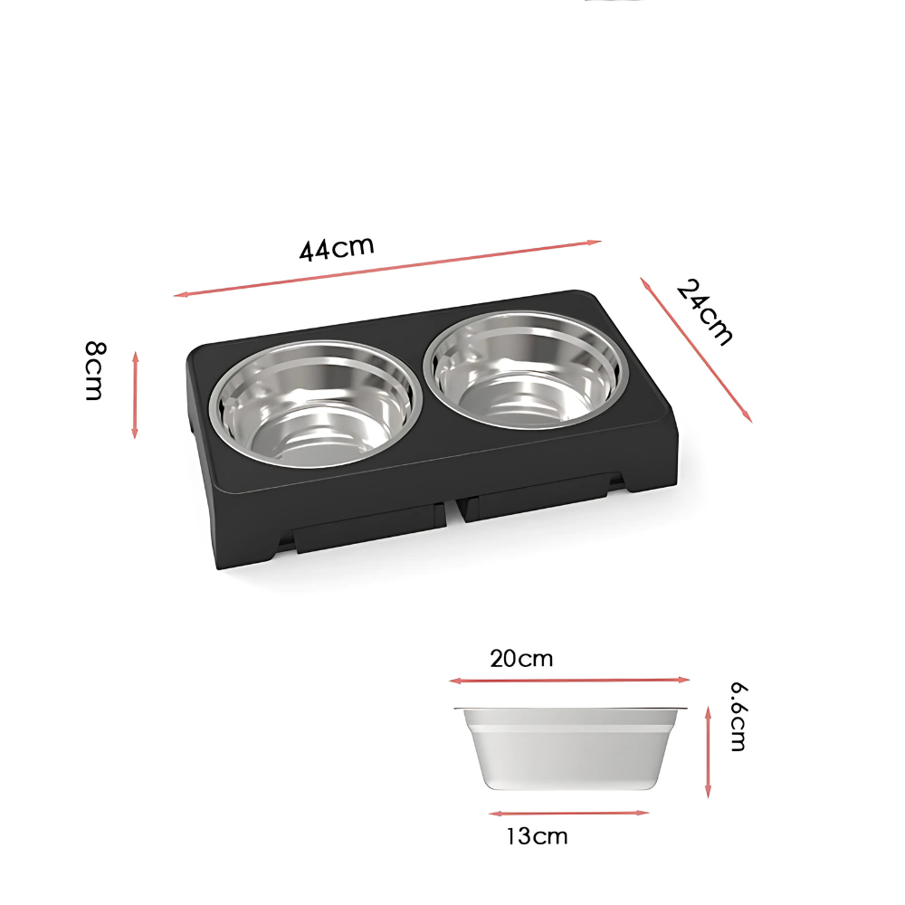 Höhenverstellbarer Hundenapf – idealer für große und kleine Hunde