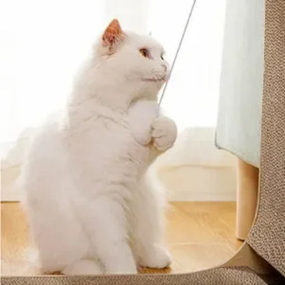 Multifunktionales Katzenkratzbrett - L- Form - robust & langlebig